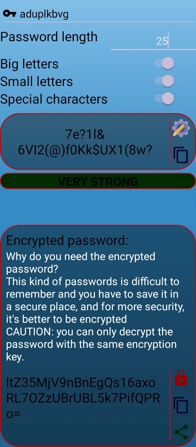 Login - Pass & Text Encryptor