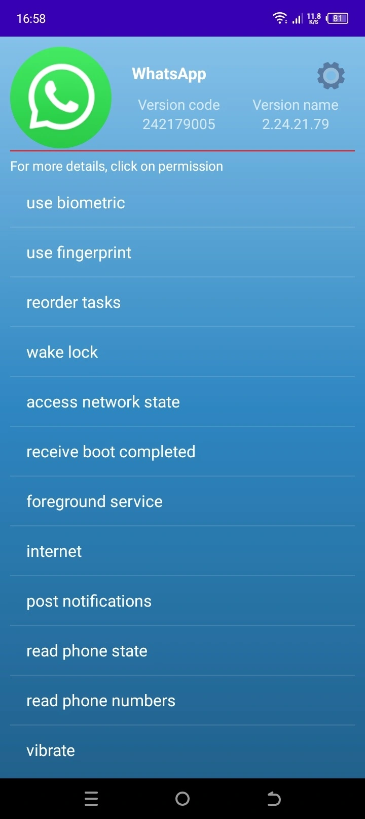 Permissions Reader